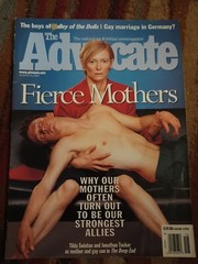 Advocate Magazine The Deep End, Fierce Mother’s, Gay Marriage August 2001