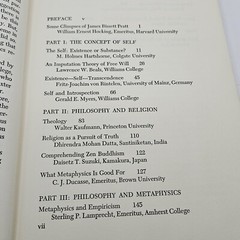 Self, Religion, And Metaphysics By Gerald Myers 1961 Hardcover Book 1st Printing