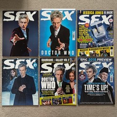 SFX Magazine – Job Lot 6 – Doctor Who – 1st and 12th Doctor – 6 Issues