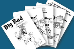 DIGITAL CONTENT- 2025 Big Bad Coloring & Activity Book 30+ Pages PRINTING REQ’D