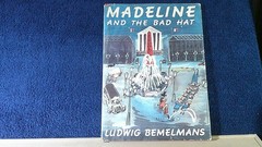 PARIS MADELINE AND THE BAD HAT LUDWIG BEMELMANS w/DJ STATED 1st TRADE ED 1957