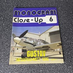 Gustav Messerschmitt 109G Part 1 by Hitchcock WWII Monogram Close-Up 6 PB 1983