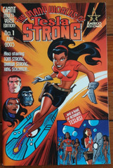 THE MANY WORLDS OF TESLA STRONG #1, AMERICA’S BEST COMICS, JULY 2003, VF-