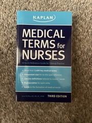 Kaplan Medical Terms For Nurses