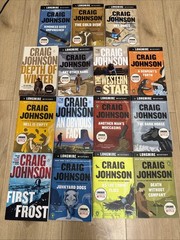 Craig Johnson WALT LONGMIRE Mysteries Series Lot of 15