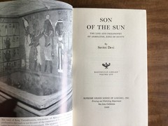 Son of the Sun: Life and Philosophy of Akhnaton, King of Egypt Rosicrucian BOOK