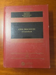 728- Civil procedure, a course book fifth edition, 9781543843781