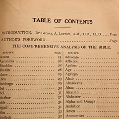 Comprehensive Analyses If Bible, By M.F. ESSIG, 1922, 600 Pages, Huge