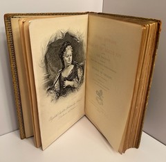 Antique 1895 Secret & Private Memoirs of Louis XIV & XV 2 Volume Set Sangorski