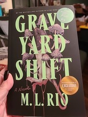 Graveyard Shift a Novella by M. L. Rio 2025 Paperback Special Content