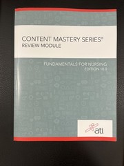 ATI Content Mastery Series RN Nursing Review Modules Lot of 9 Mixed Editions