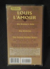 Louis L’Amour Vol. 6 Audiobook 2 Cassette Set 120 Minutes 3 Western Stories