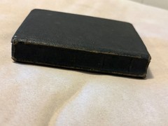Vintage 1930s Pocket Bible New Testament New York American Bible Society 3×5