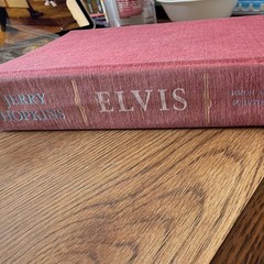 Jerry Hopkins Elvis: A Biography Hardcover Simon and Schuster 1971 Third Print