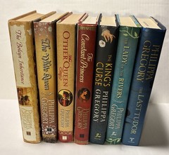 Lot of 7 Philippa Gregory Books, Last Tudor Kings Nurse, Series Hardcover Books