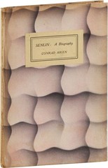 Conrad Aiken SENLIN: A BIOGRAPY – 1st U.K. ed 1925, Hogarth Press – Orig Boards