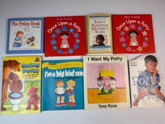 Lot of 8 Potty Training Picture Books for Toddlers Toilet Preschool Daycare Baby