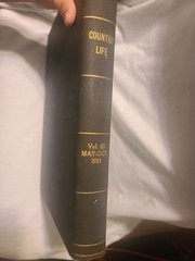 Country Life Magazine Hardbound Vol 68 May-Oct 1935