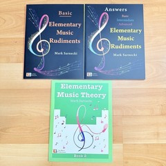 Mark Sarnecki Elementary Music Theory Rudiments Answers Basic Intermediate PB