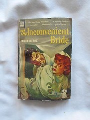 THE INCONVENIENT BRIDE-JAMES M.FOX-(1948)-DELL #463-DELL PUBLISHING CO-MAPBACK