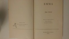 Jane Austen EMMA Riverside Editions 1957 Paperback Vintage 380 Pages