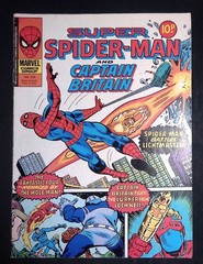 Super Spider-Man & Captain Britain #234 Bronze Age Marvel UK Comics F+