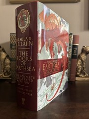 The Books of Earthsea Complete Illustrated LE GUIN Vess Hardcover Saga Press