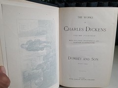 Charles Dickens Works Vintage Hardcover Book Set Lot of 13 Volumes Collier