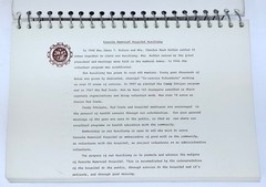 Kenosha Memorial Hospital Auxiliary Tower of Recipes Cookbook 1977 Wisconsin WI