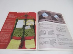 Lot of 3 Vtg MACRAME Magazine Knotting Matters Vans RVs Enchantment Lamp 1970s