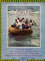 1920 Travel Magazine November – Bagdad; Red Rock Canon; New Guinea head-hunters