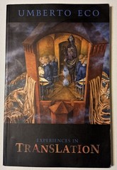 Experiences in Translation Paperback Umberto Eco