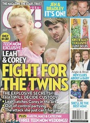 Ok Magazine Teen Mom Brad Pitt Angelina Jolie Kim Kardashian Jennifer Aniston
