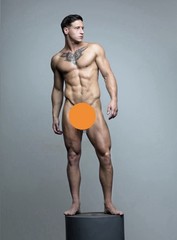 TOO HOT Michael Stokes, Rare Hardcover Photo Book, Gorgeous Muscular Male Models