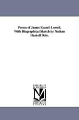 James Russell L Poems of James Russell Lowell, With Biog (Paperback) (UK IMPORT)