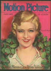 Motion Picture January 1929 Lupe Velez~Rudolph Valentino~Louise Brooks~Fay Wray