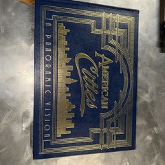 American Cities A Panoramic Vision EASTON Press Luxury Edition Leather Bound 16″
