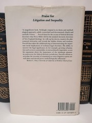 Litigation & Inequality Federal Diversity Jurisdiction Purcell Legal History HC