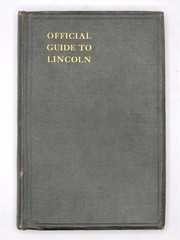 Rare 1921 Official Guide – LINCOLN CITY & CATHEDRAL Homeland Handbook Volume 90