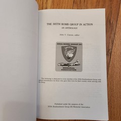 Vintage 1990 The 305th Bomb Group in Action: An Anthology John V. Craven, editor