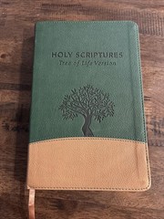 TLV Thinline Bible, Holy Scriptures, Grove/Sand, Tree Design Duravella by…