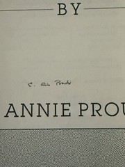 Postcards by Annie Proulx (Association Copy) SIGNED US First Edition