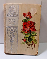 Antique Maggie Miller, Mary J Holmes, Hurst & Co Hard Cover Roses JB3F