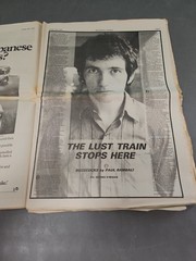 NME New Musical Express October 14th 1978 Bruce Springsteen Cover