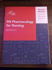 ATI PN Pharmacology for Nursin – Perfect – GOOD