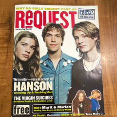 Request Teen Music Magazine May 2000 Collector’s Edition Hanson M2M Cover