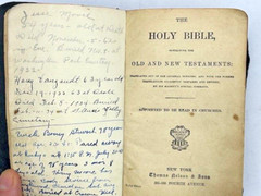 Vintage 1900’s Sunday School Scholar’s Bible – Thomas Nelson & Sons