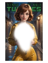 April O’Neil Custom Comic Book Cover