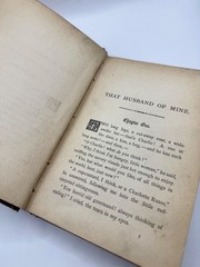 That Husband of Mine Mary Andrews Denison 1877 Antique HC Book