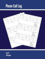 Phone Call Log: Phone Memo Messag, Record 3 Telephone Messages Per Page, Call…